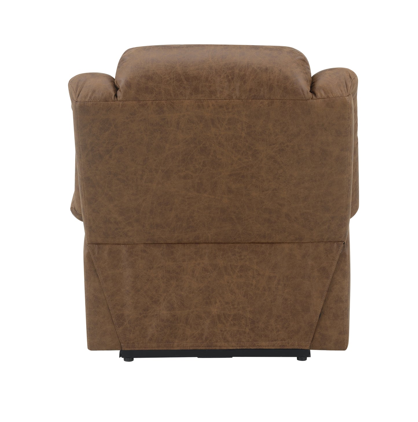 Brown Power Lift Recliner with Massage and Heating