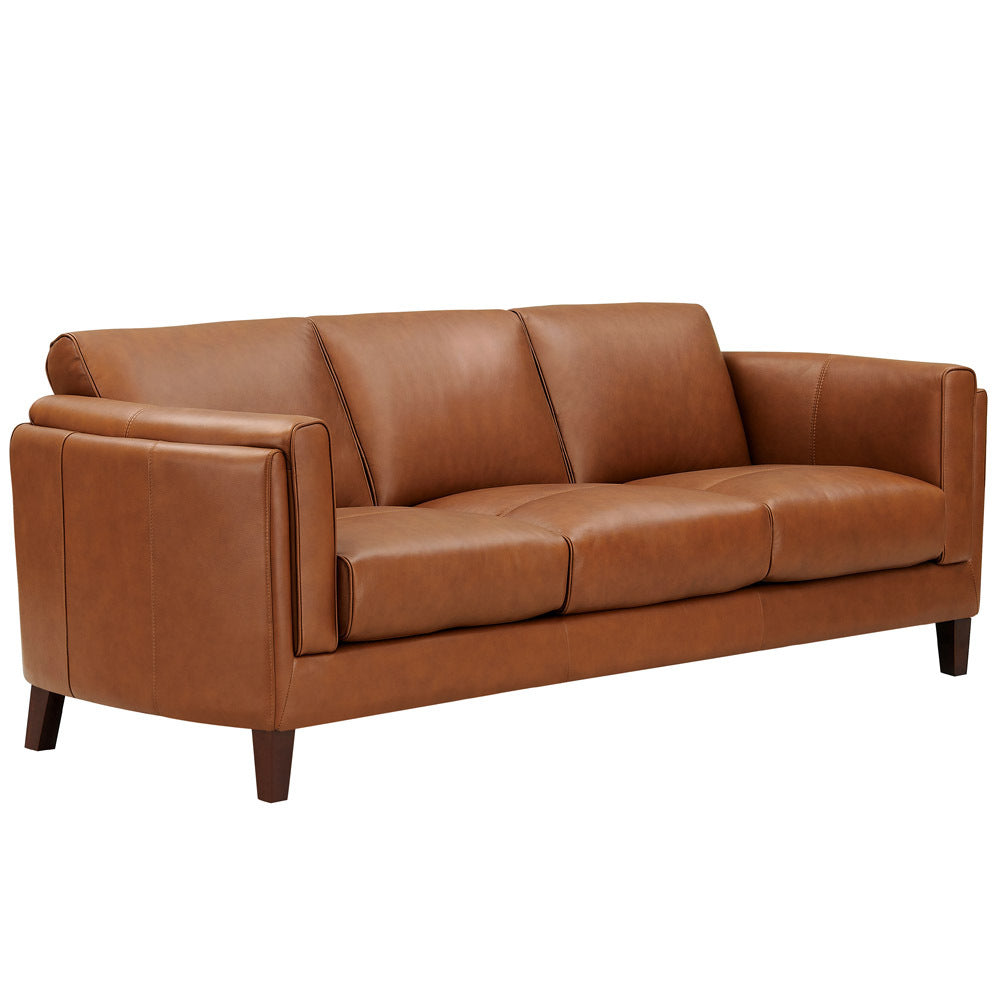 Maui Leather Sofa