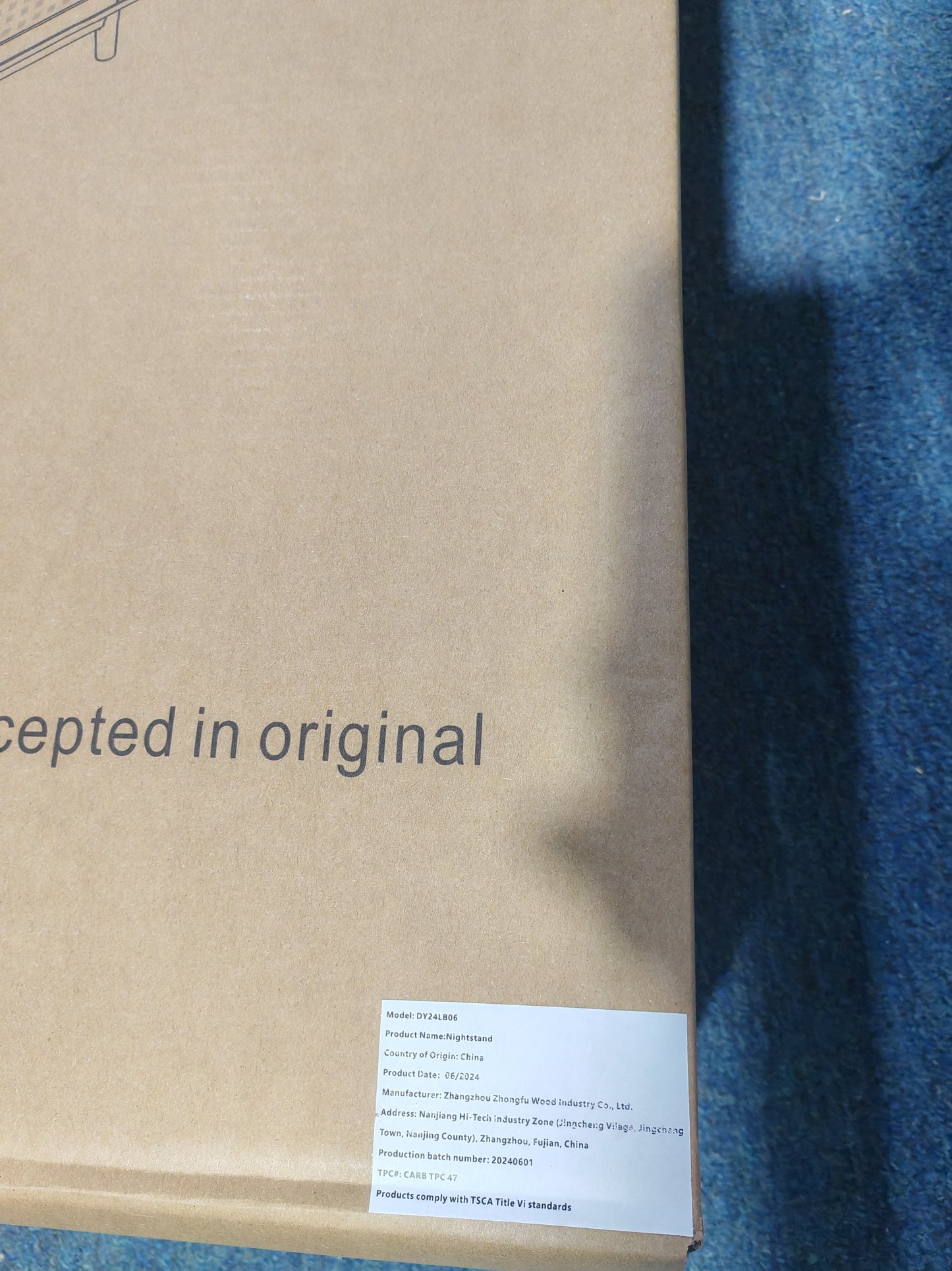 Rattan Nightstand, Wood End Table, Side Table with 2 Faux Rattan-Decorated Drawers, Bedside Table,Wood Accent Table with Storage for Livingroom, Bedroom,Burly wood