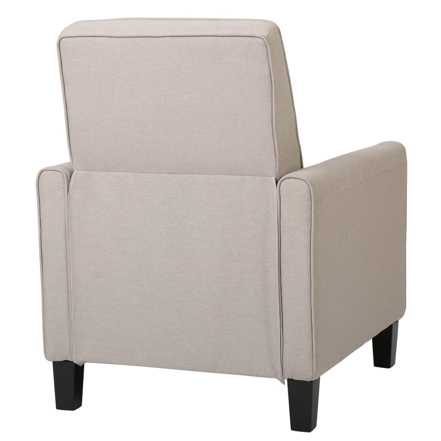 Recliner Push Back Chair for Elegant Home Décor Beige