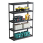 5 Tier Heavy Duty Metal Storage Shelves ,Easy to Assemble ,Adjustable ,Storage Shelves for Basements, Garages and Kitchen, 72 "H*47.2 "W*17.7 "D