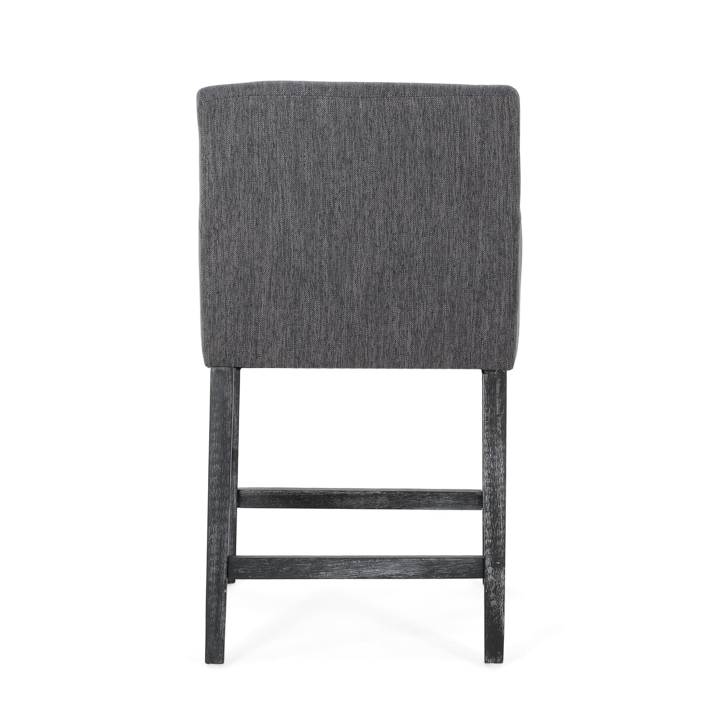 Upholstered 26 inch Counter Stool - Charcoal/Gray