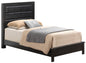 Stylish Transitional Twin Bed In Black