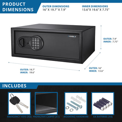 1 2 Cu Ft Digital Keypad Security Safe