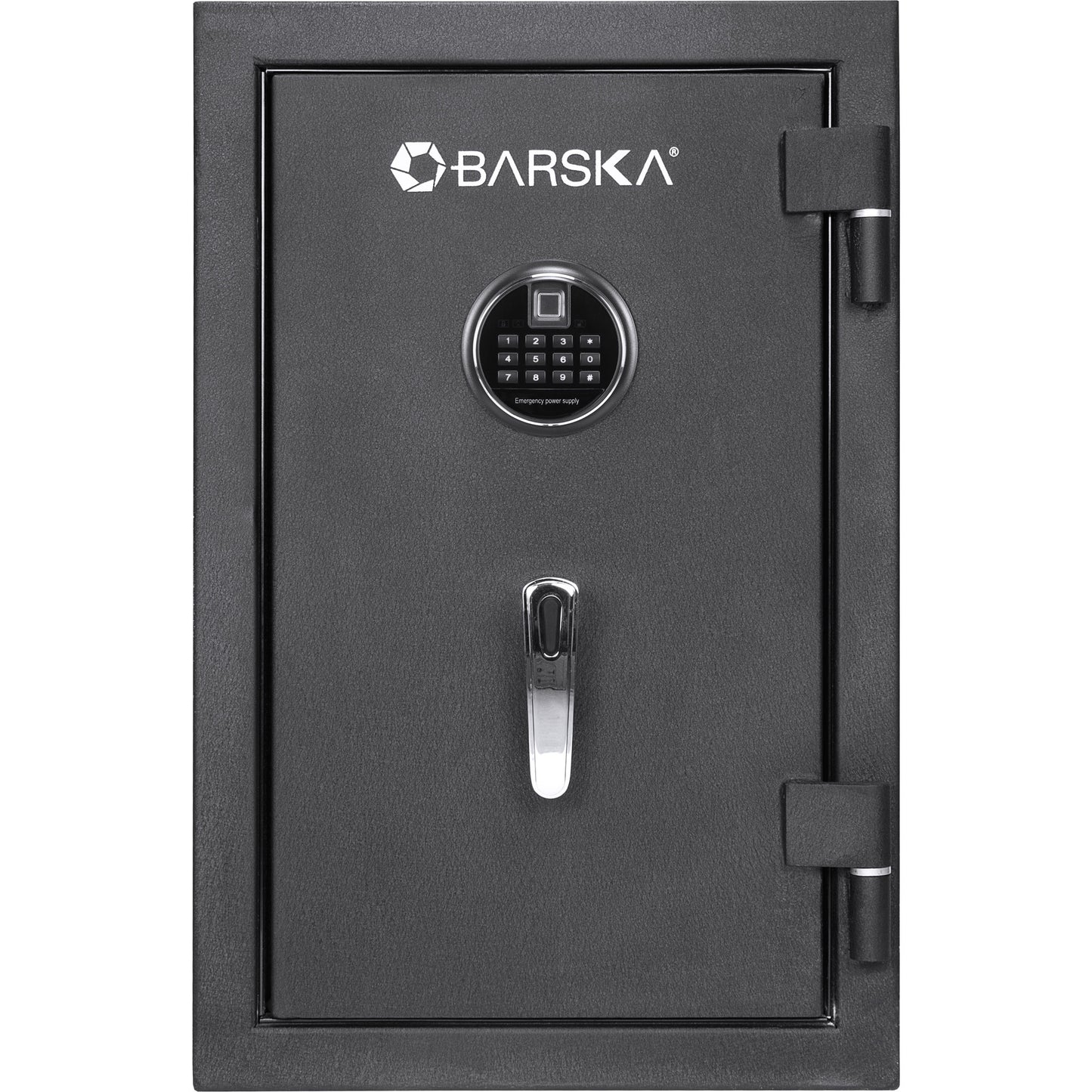 2.02 CUBIC FT BIOMETRIC KEYPAD FIRE RESISTANT SAFE