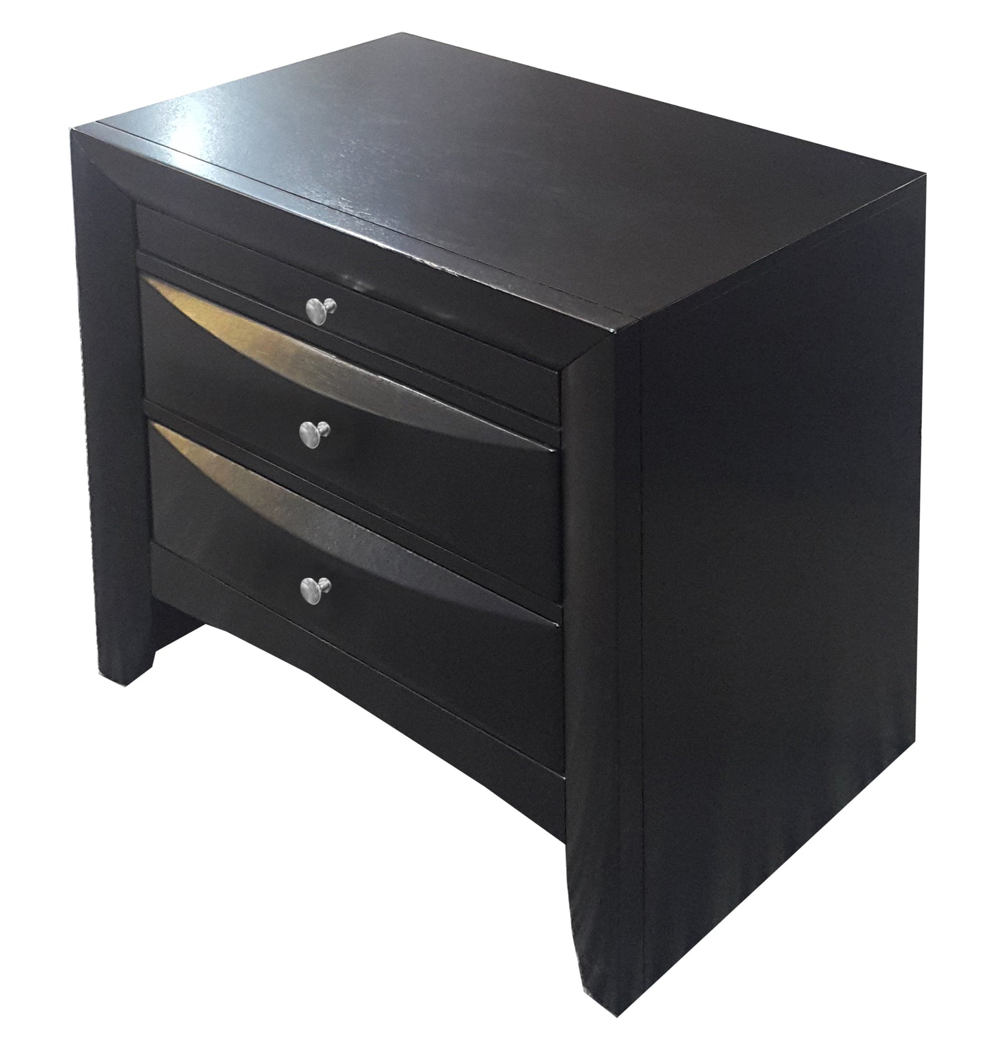 Ireland  Black Finish Nightstand