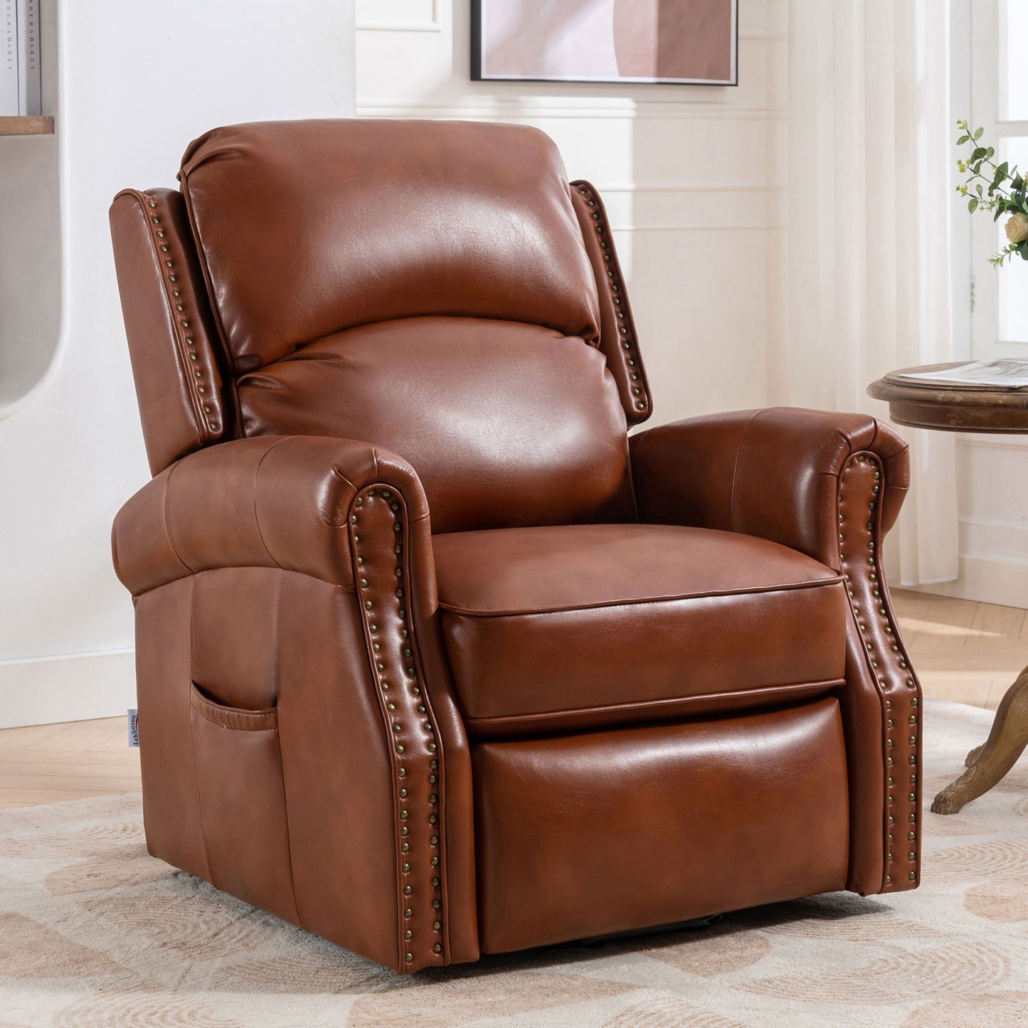 Lehboson Lift Recliner Chair, Electric Power Lift Recliner Chair for Elderly, (Caramel)