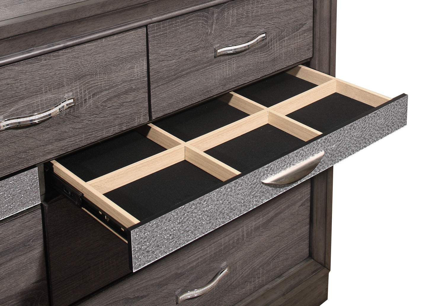 RYDER SPARKLE GREY DRESSER
