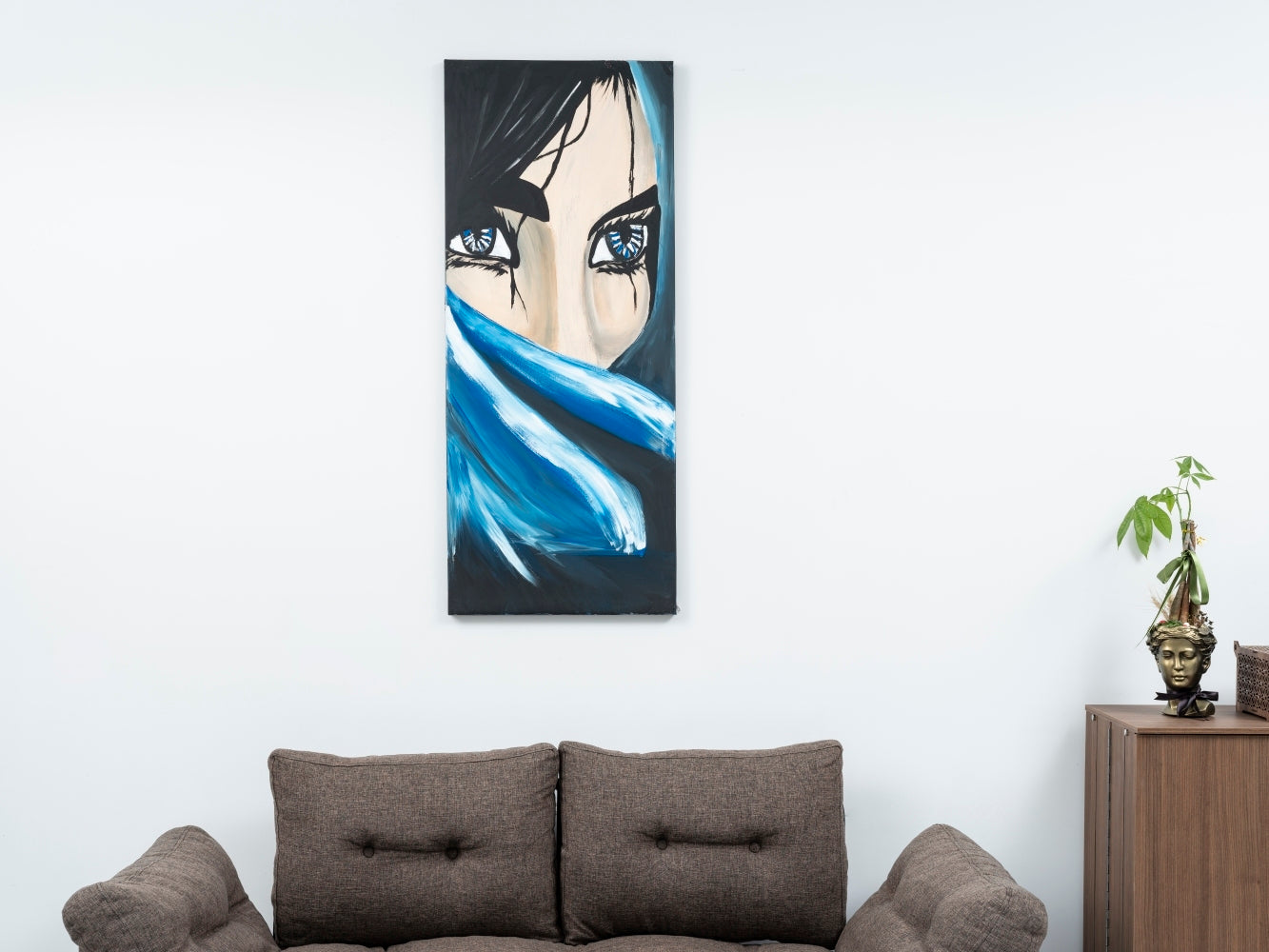 Wandela Wall Canvas Paintings 47'' x 19''
