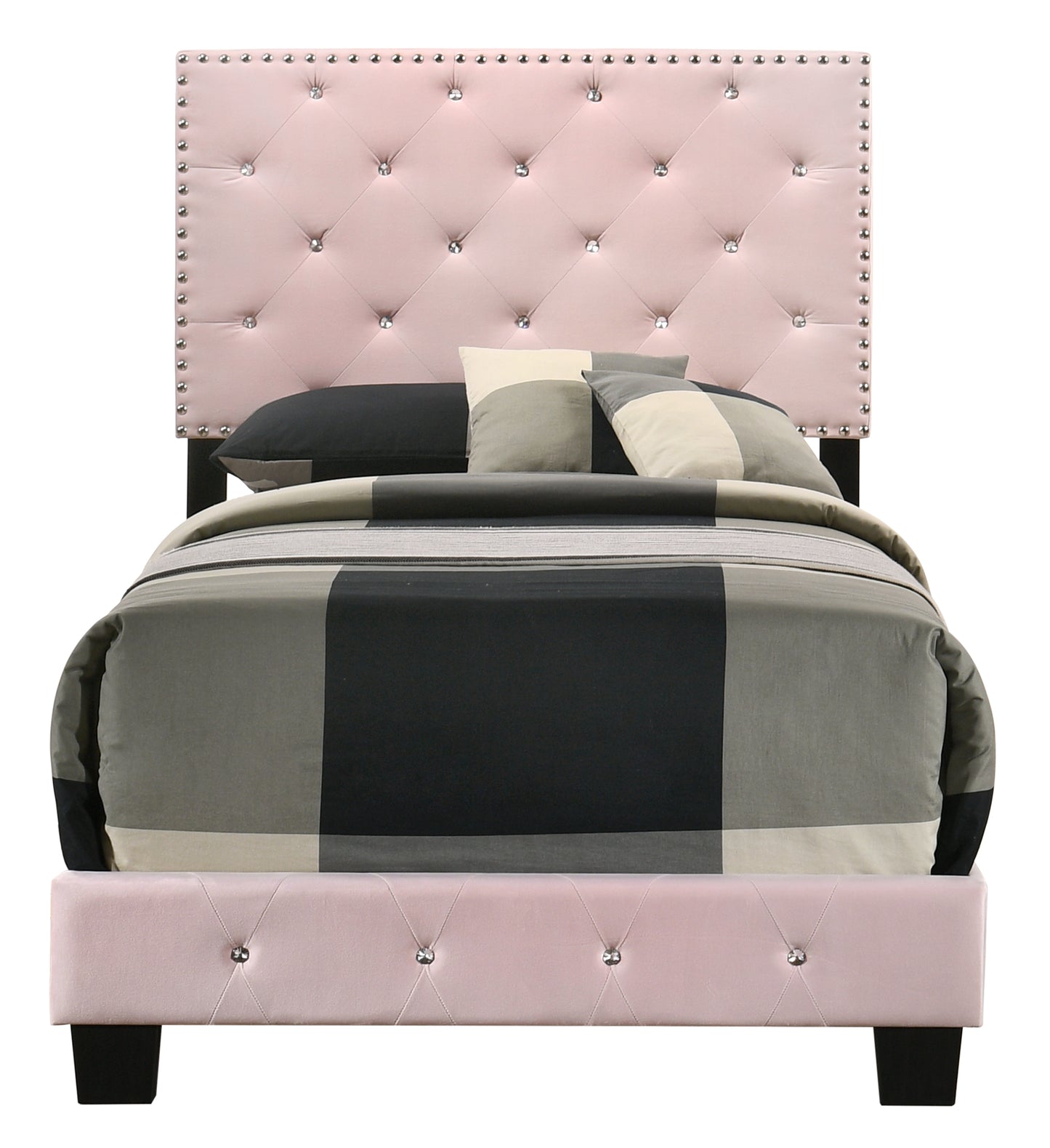 Charming Pink Twin Bed For Kids
