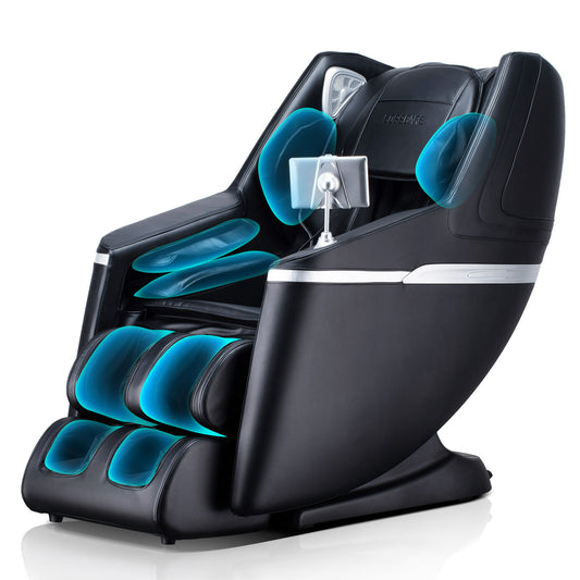 BOSSCARE 3D SL Zero Gravity Massage Full Body Chair with APP Control Shiatsu Recline Black