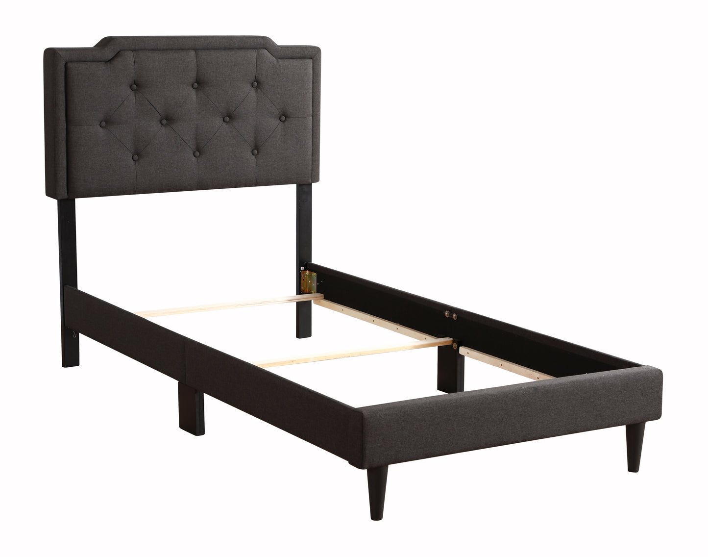 Stylish Black Twin Bed For Modern Spaces