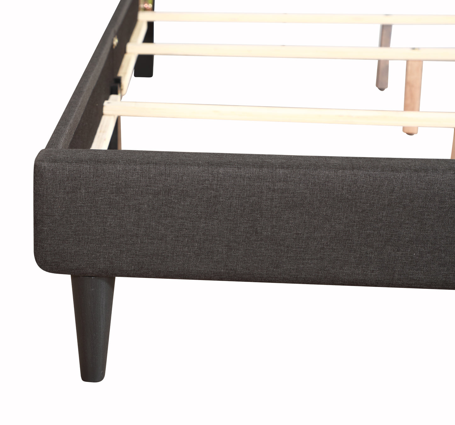 Stylish Black Full Bed With Versatile Design