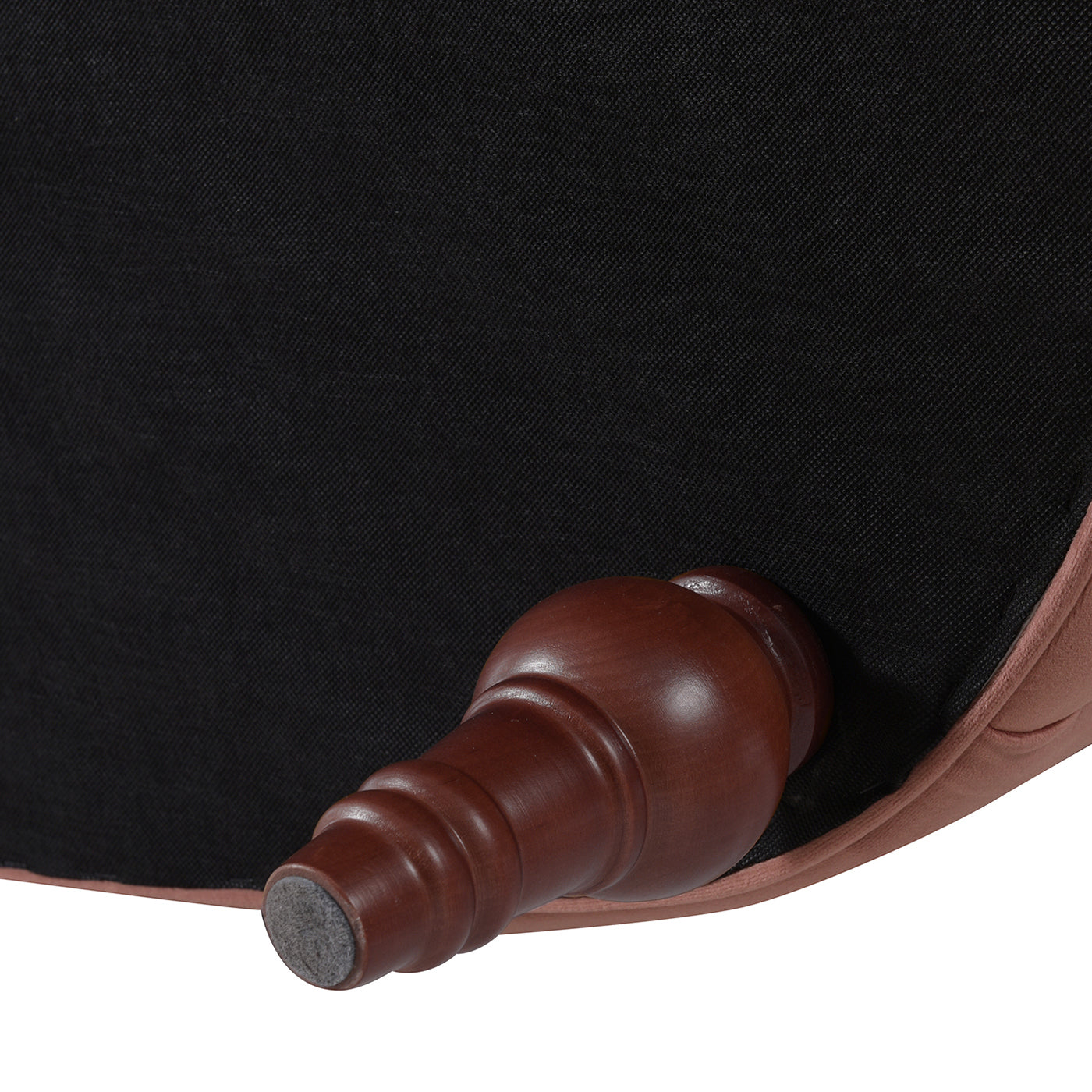 La Rosa Victorian Chesterfield Tufted Sofa, Ash Rose Pink Velvet