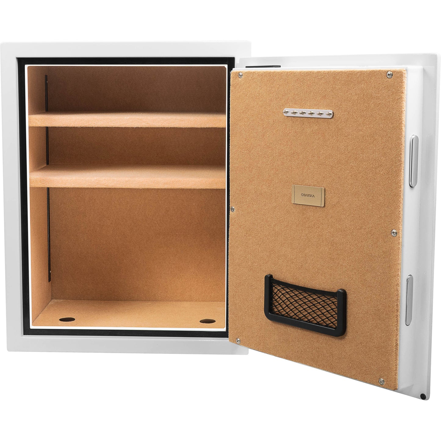 4.48 CUBIC FT BIOMETRIC FIREPROOF SAFE, WHITE