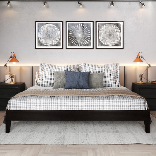 Nix - King Platform Bed - Black