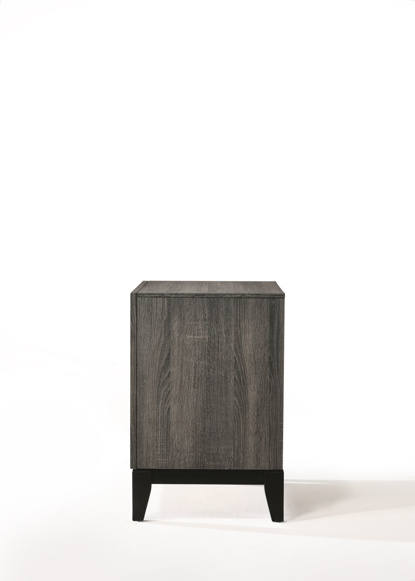Valdemar Weathered Gray Finish Nightstand