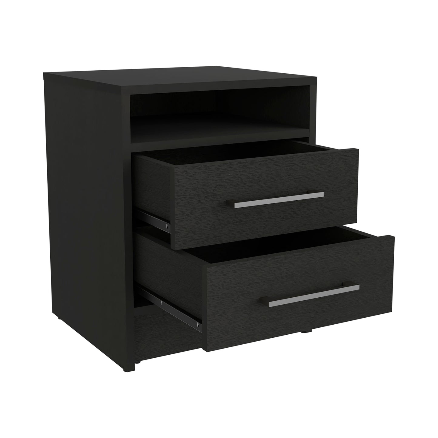 Nightstand Chase, Bedroom, Black