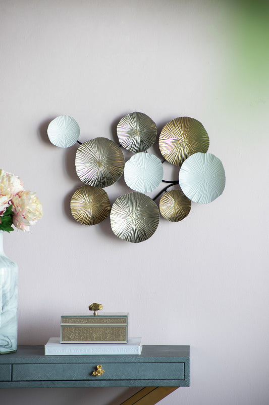 24.5' x 18' Contemporary Metal Wall Decor Accent