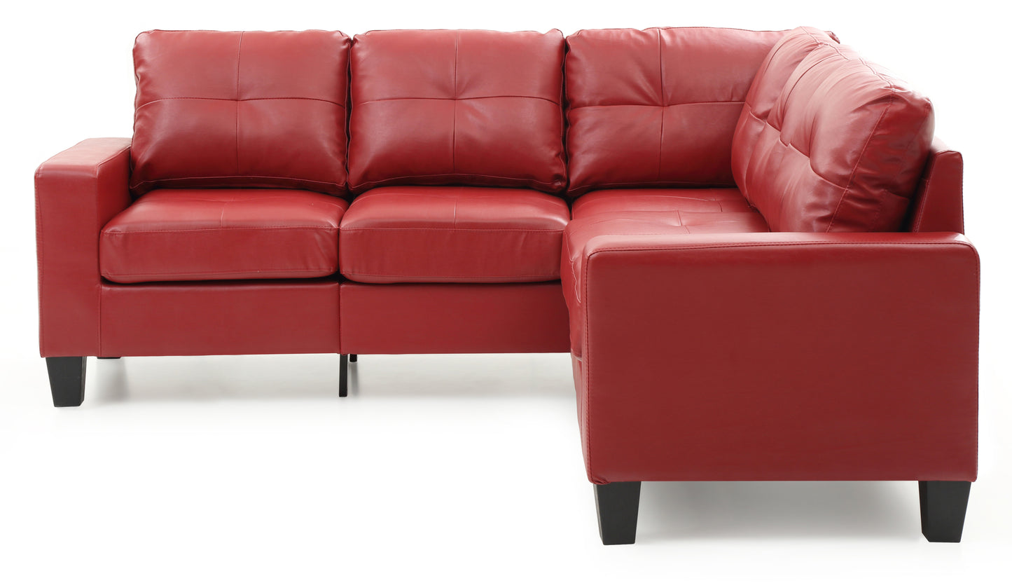 Glory Furniture Newbury G465B-SC SectionalÃŠÃŠ , RED