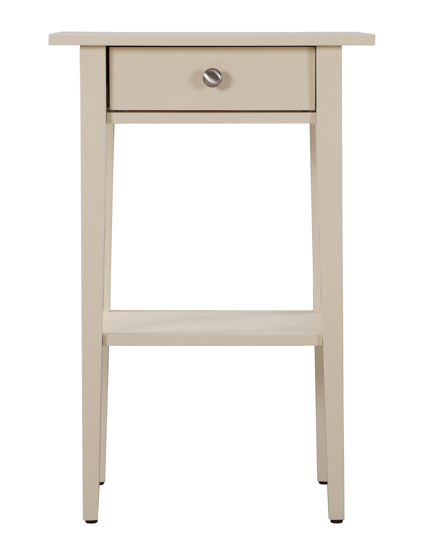 Sleek Contemporary Nightstand In Beige