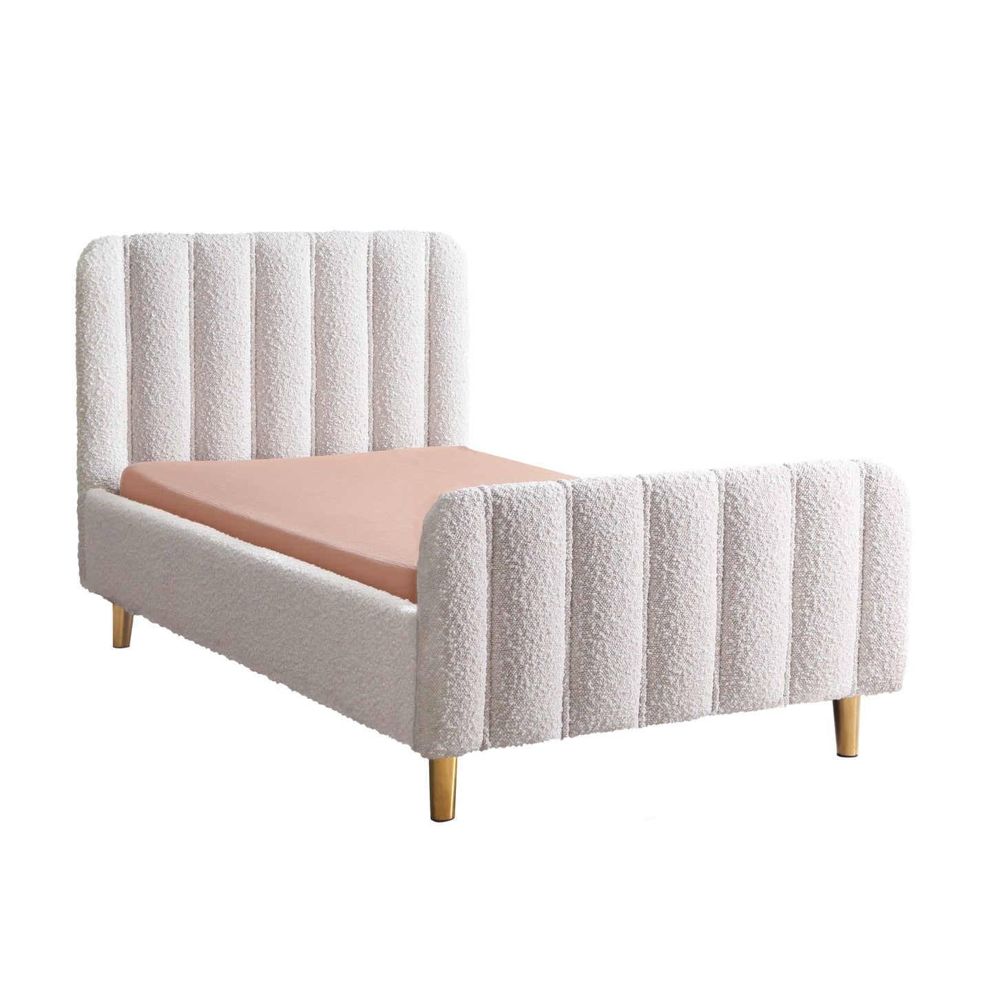 Gatsby Toddler Bed in Boucle