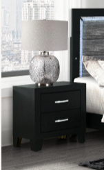 CARLOS BLACK NIGHTSTAND