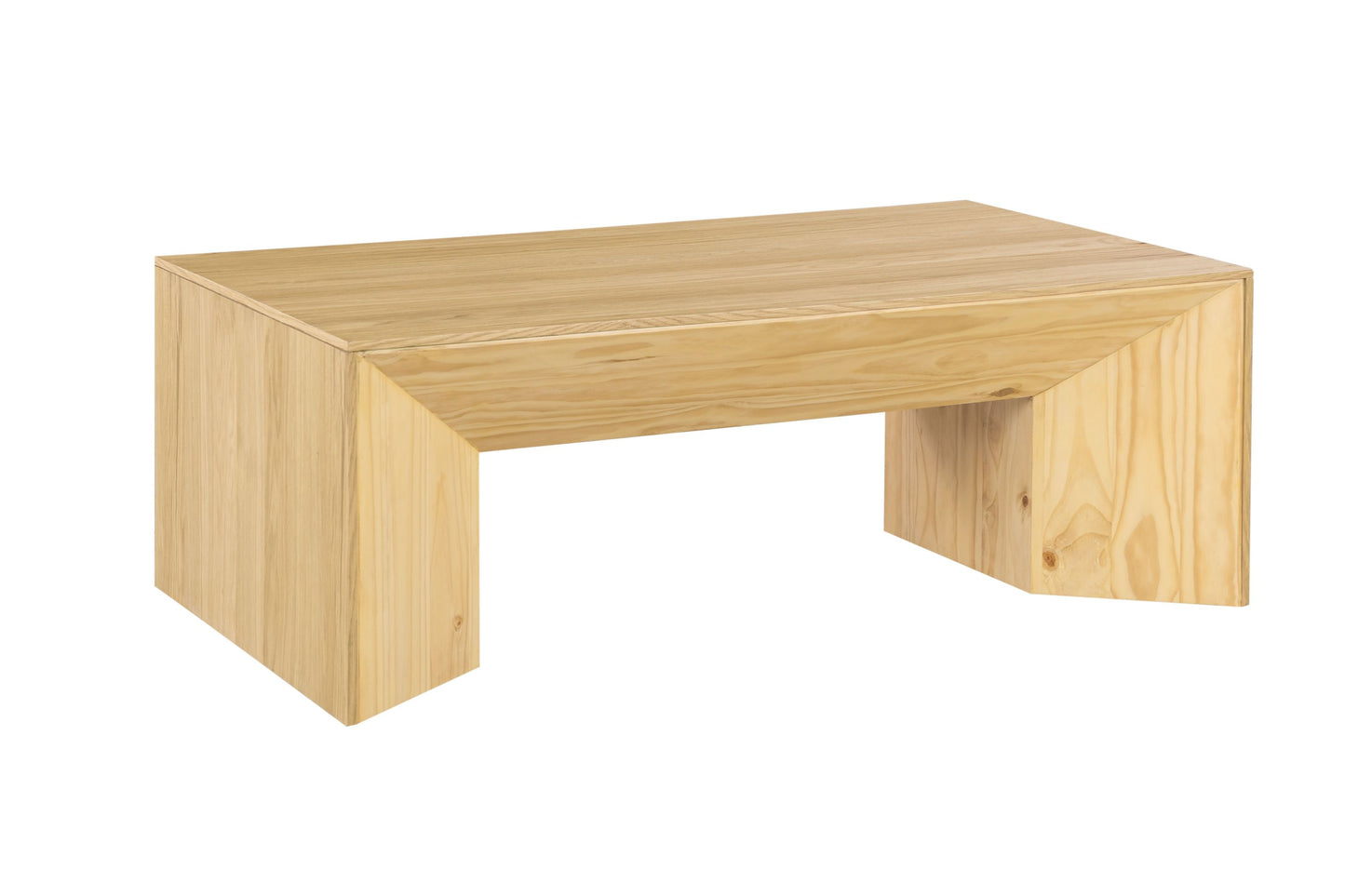 Harold Natural Oak Finish Coffee Table