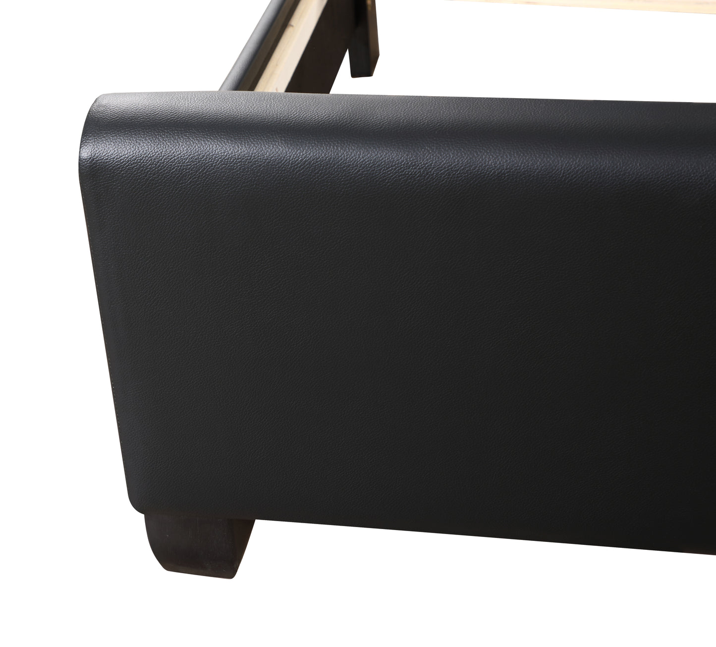 Elegant Contemporary Black Queen Bed