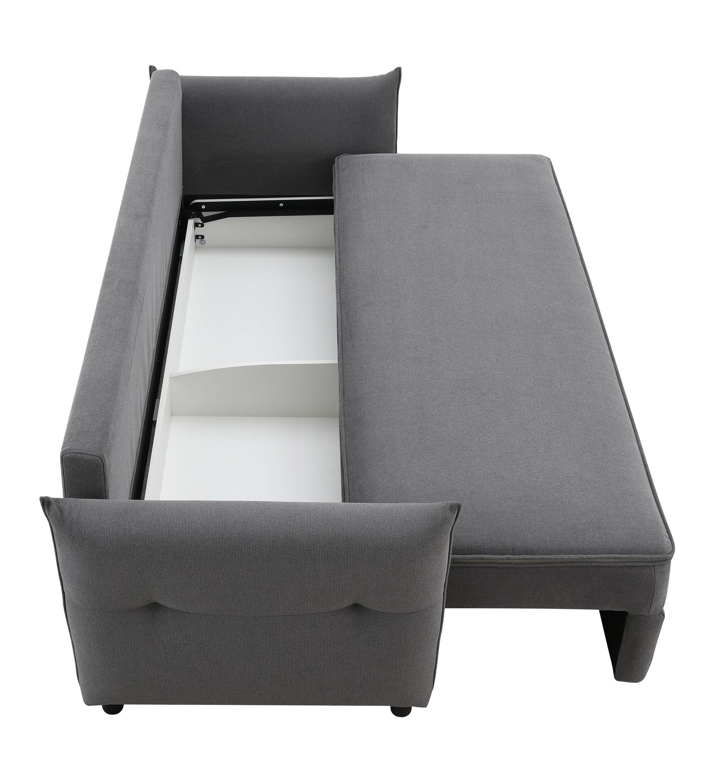 Irina Pull-out Fabric Sleep with Storage