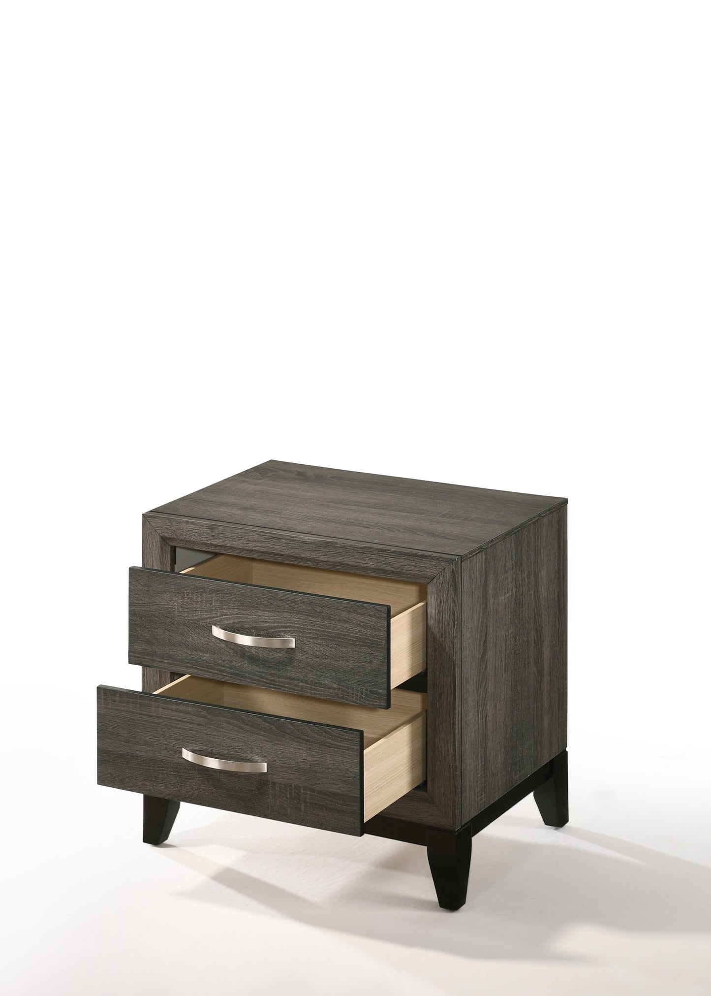 Valdemar Weathered Gray Finish Nightstand