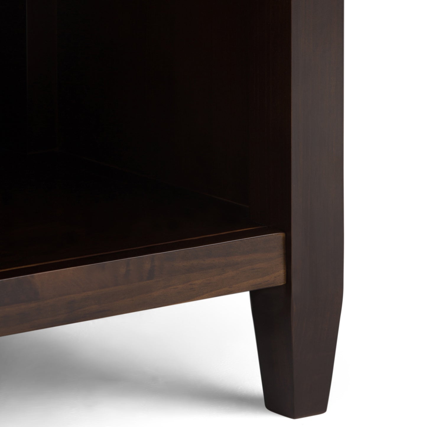 Carlton - Bedside Table - Dark Tobacco Brown