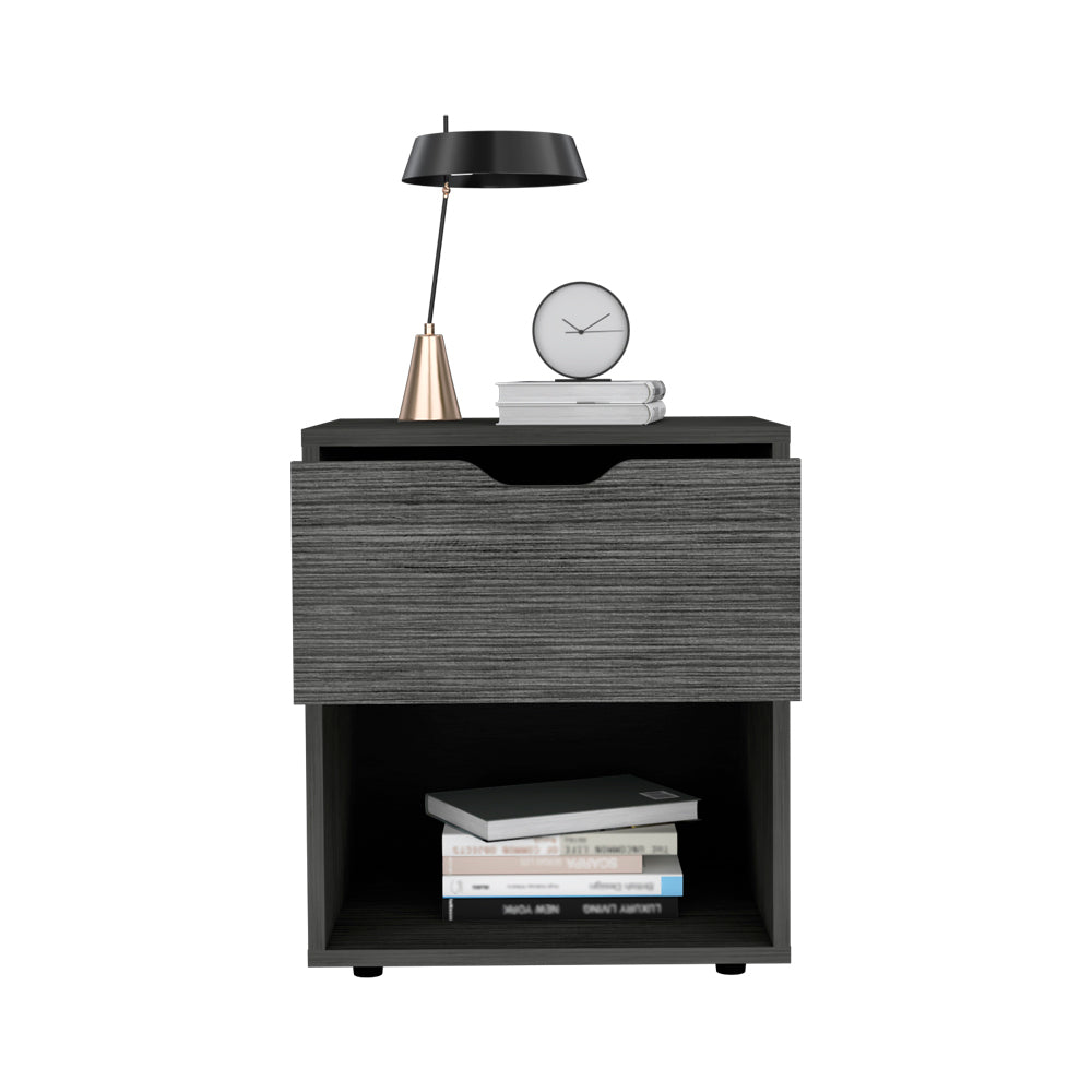 Nightstand Altheimer, Bedroom, Light Gray