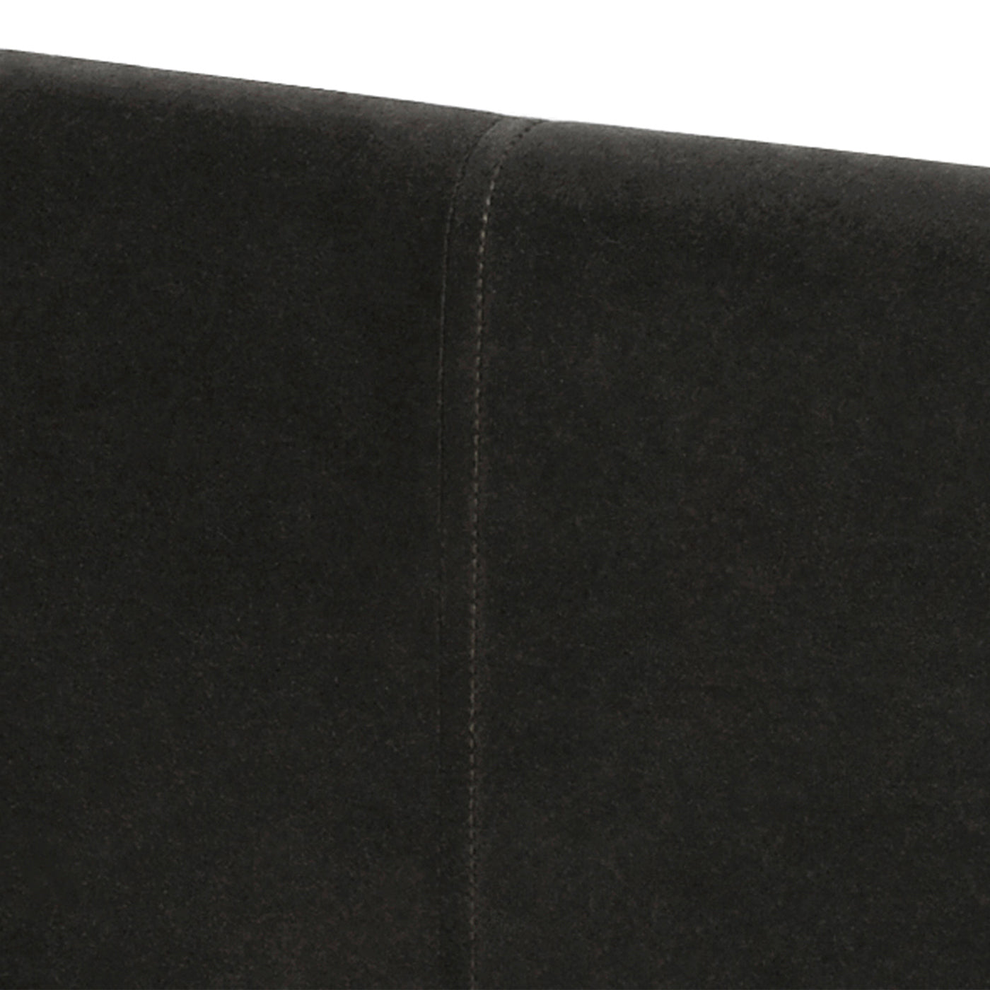 David Tufted Wingback King Bed, Dark Charcoal Grey Velvet