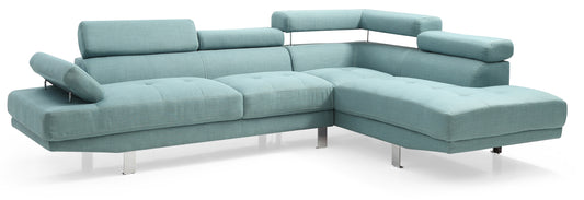 Riveredge G453-SC Sectional  ( Without Ottoman) , TEAL