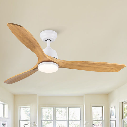 YUHAO 52 In.Intergrated LED Ceiling Fan Lighting with Remote Control