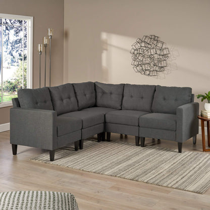 Mirod 5 - Piece Upholstered Sectional