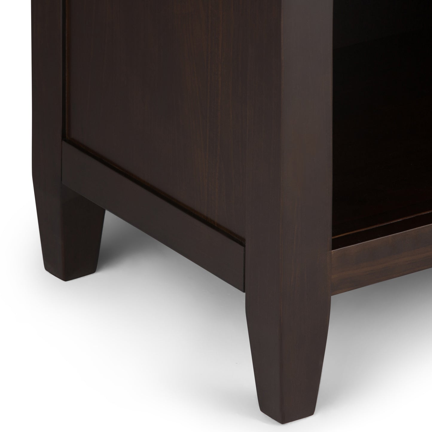 Carlton - Bedside Table - Dark Tobacco Brown