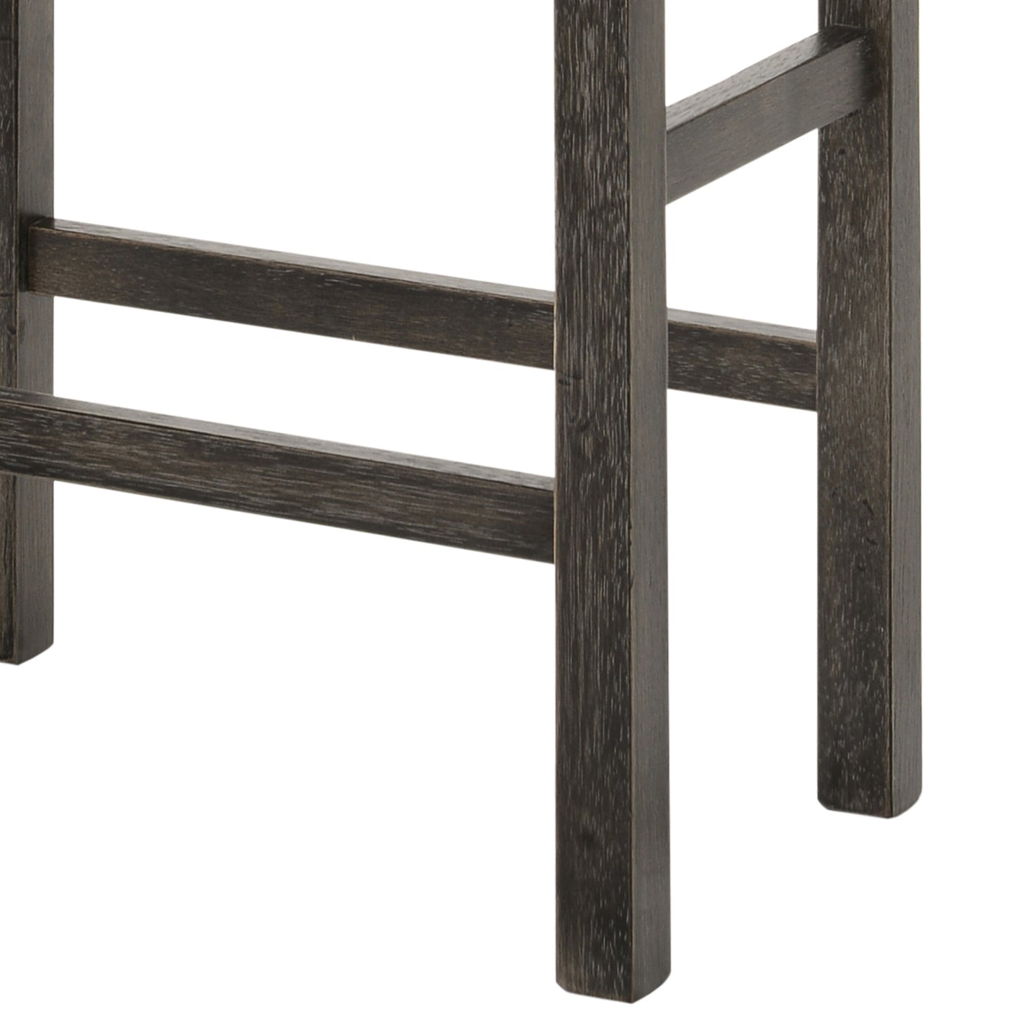 Tan and Weathered Grey Counter Height Stools (Set of 2)