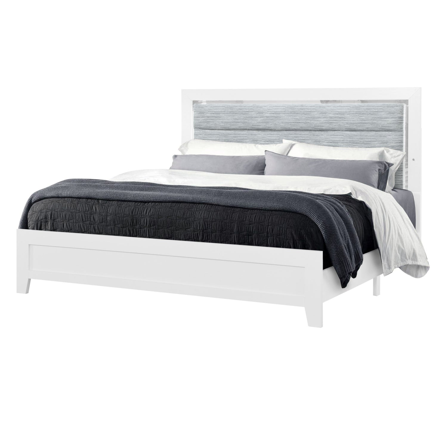 OMODA WHITE FULL BED WITH LED