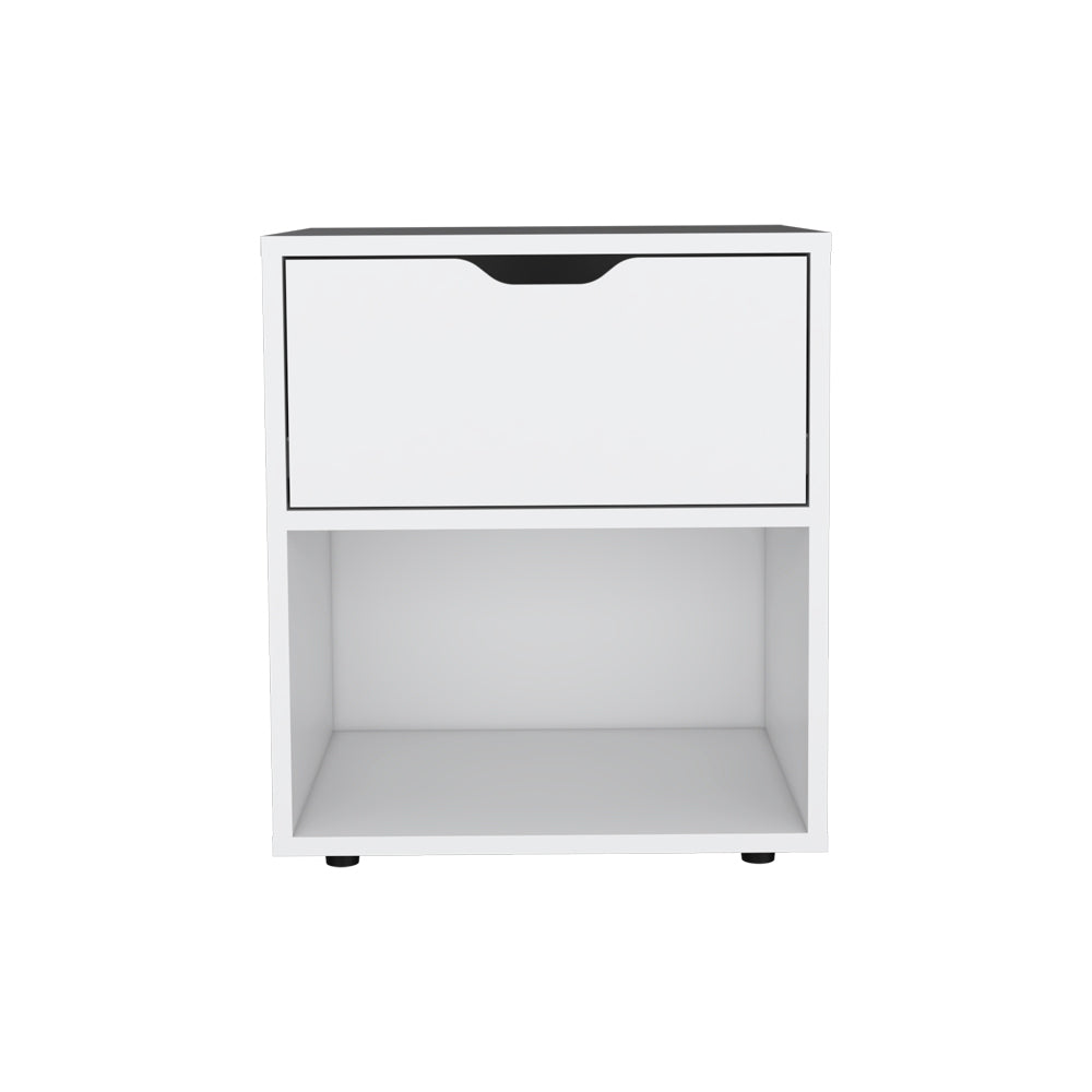 Nightstand Altheimer, Bedroom, White