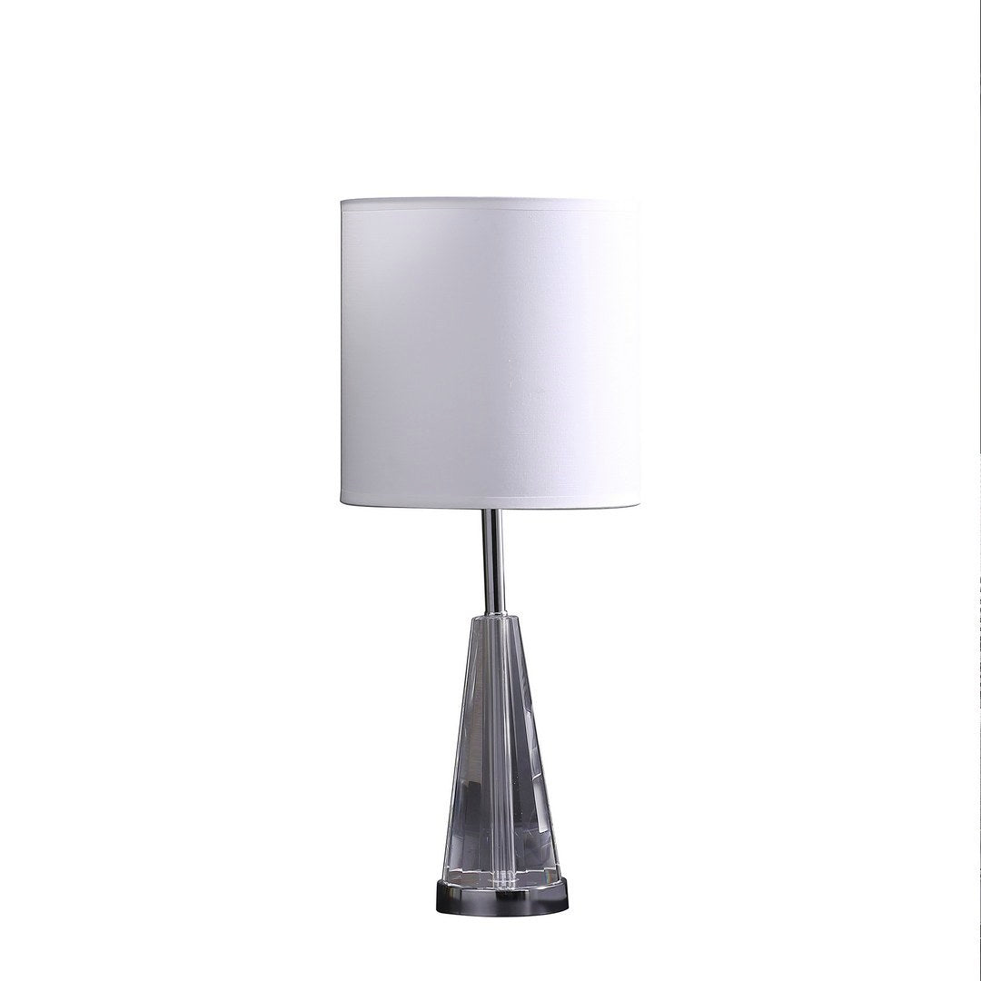 21.5" In Elli Prism Cone Shape Crystal Table Lamp