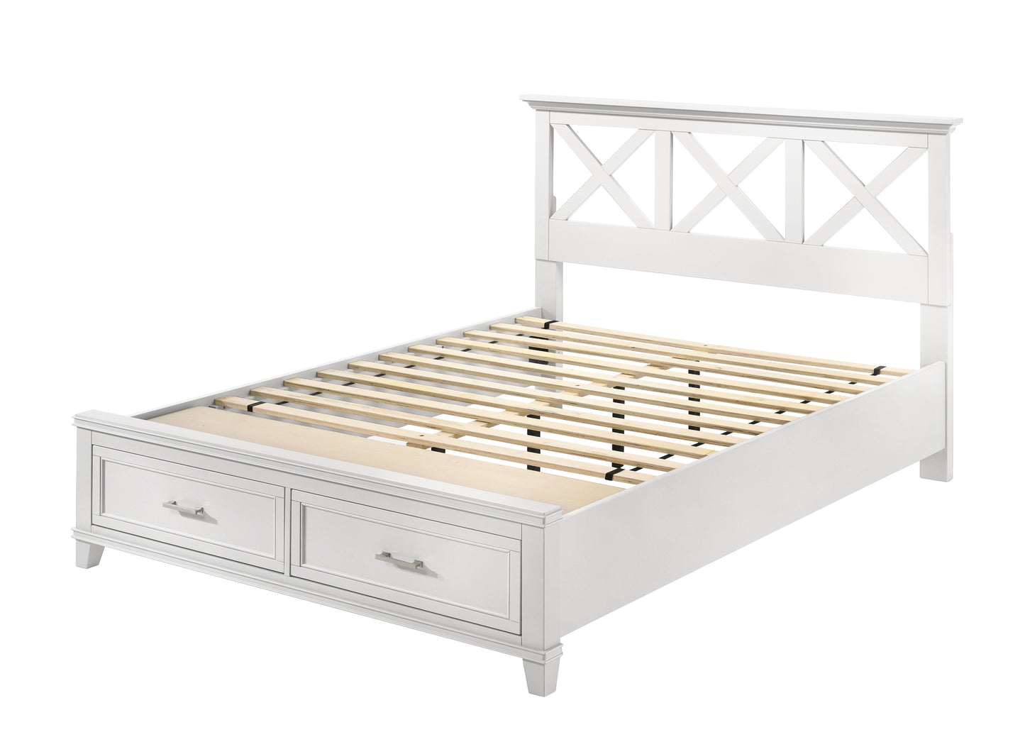 King X Storage Bed
