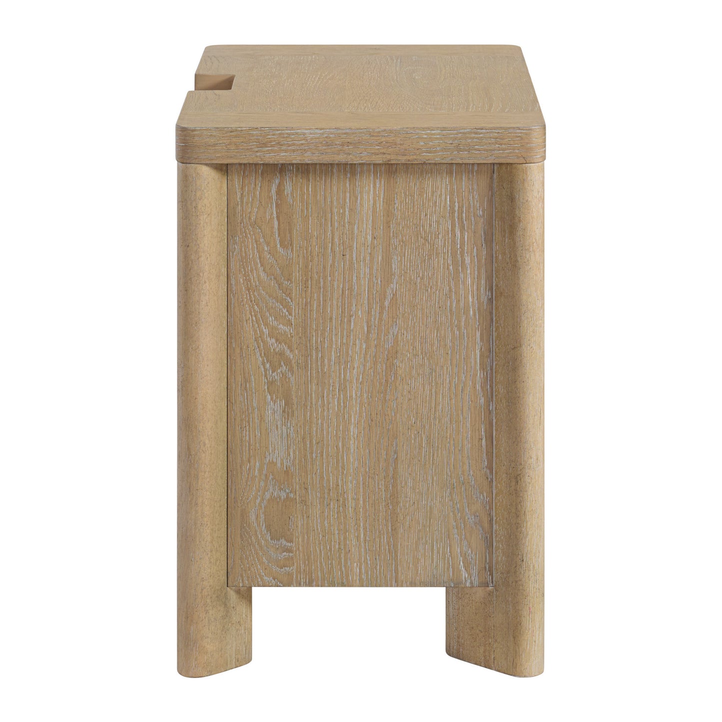 Clove Tan 3-Drawer Nightstand
