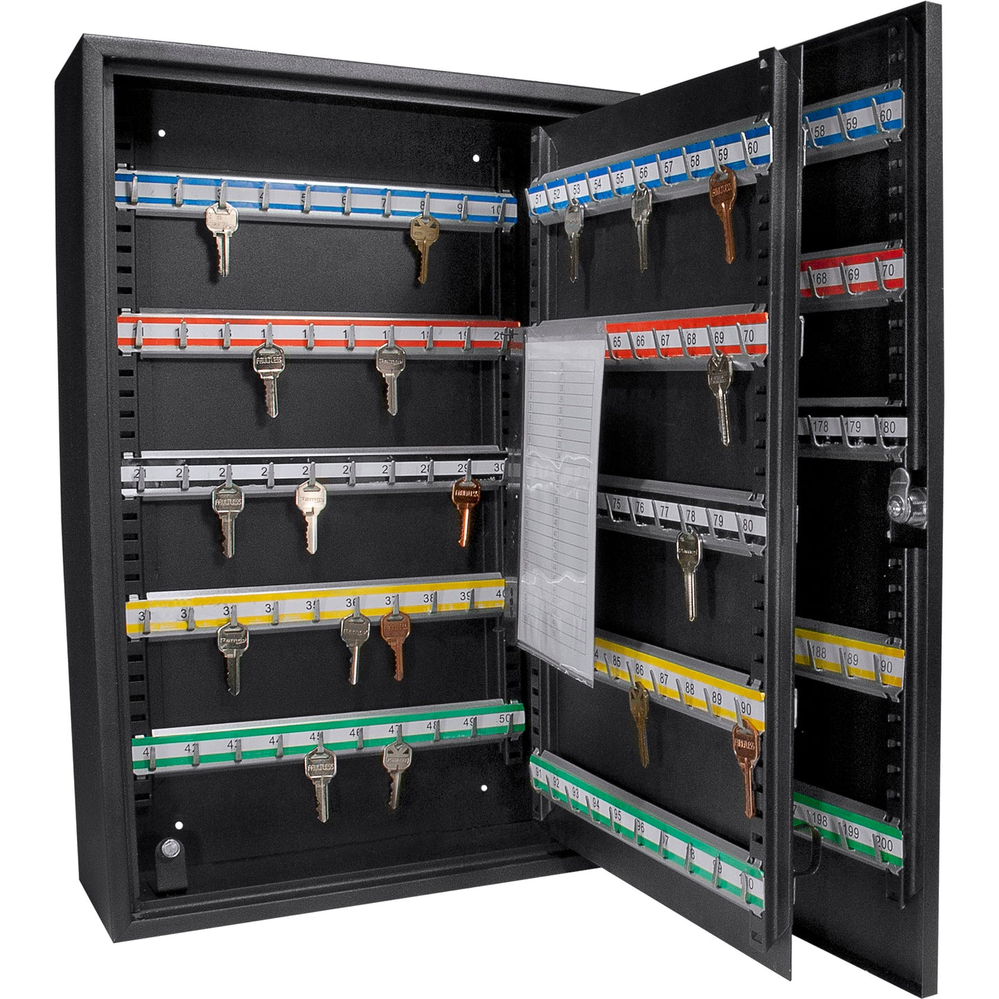 200 Key Adjustable Key Cabinet With Key Lock