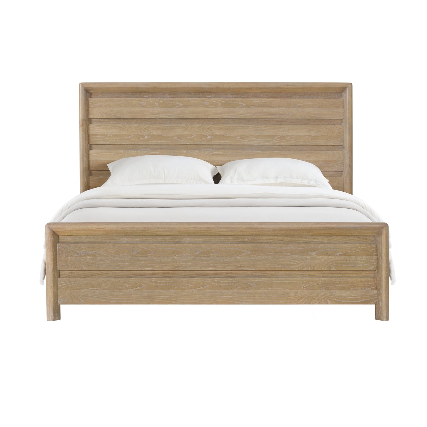 Clove Tan Queen Panel Bed