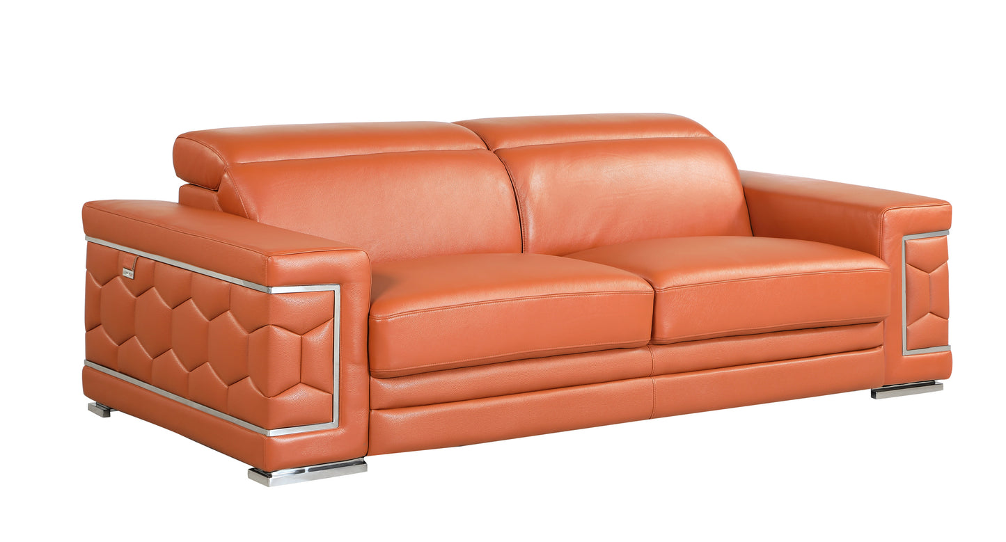 Top Grain Italian Leather Sofa