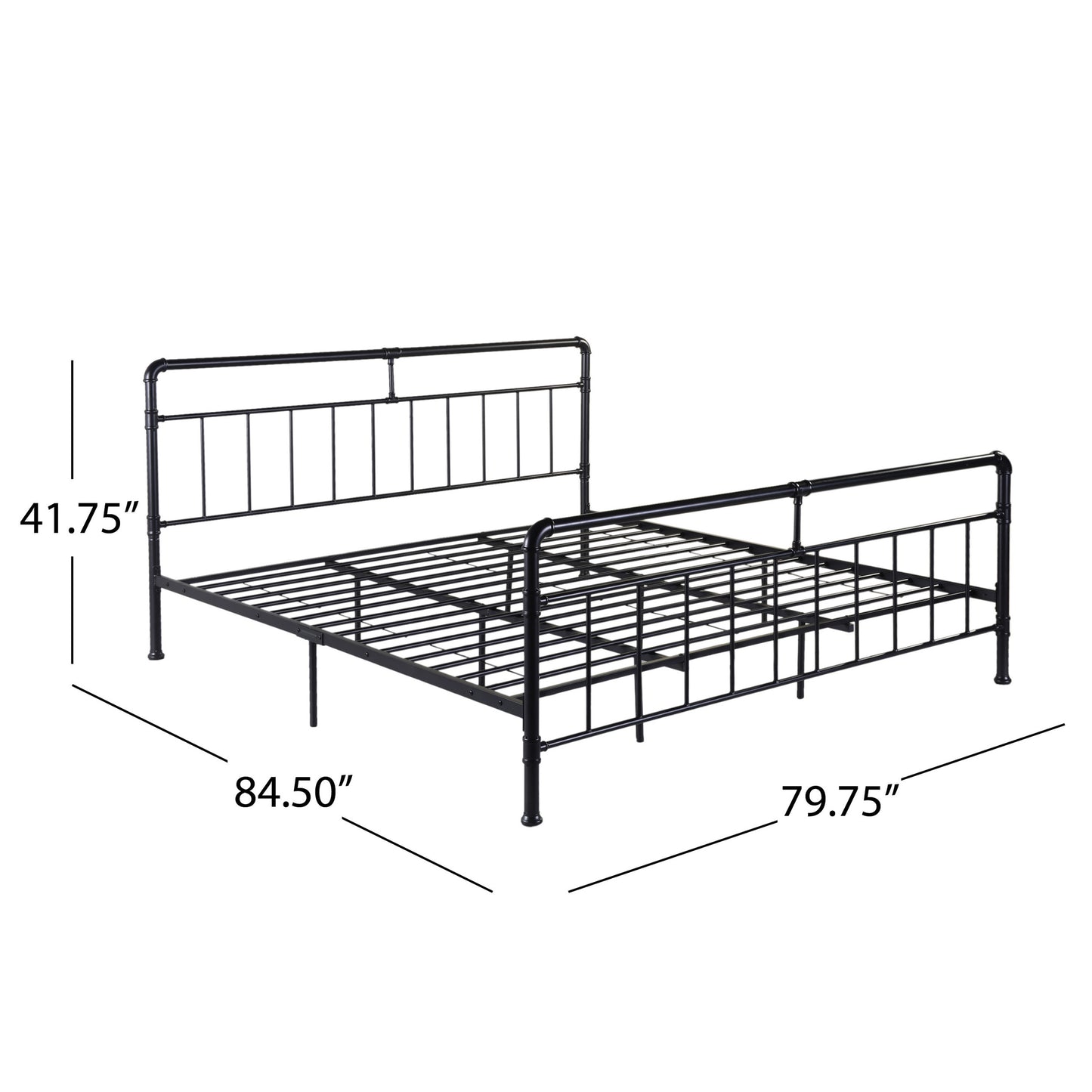 KING SIZE METAL BED