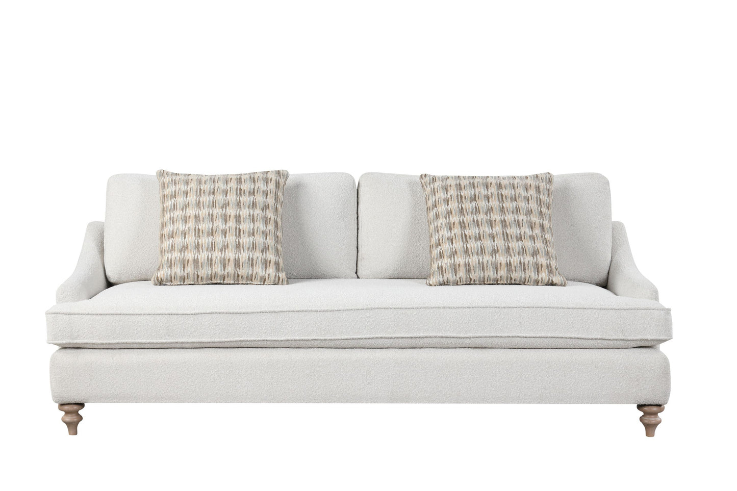 Sofa Single Reverable Cushion with 2 Pillows