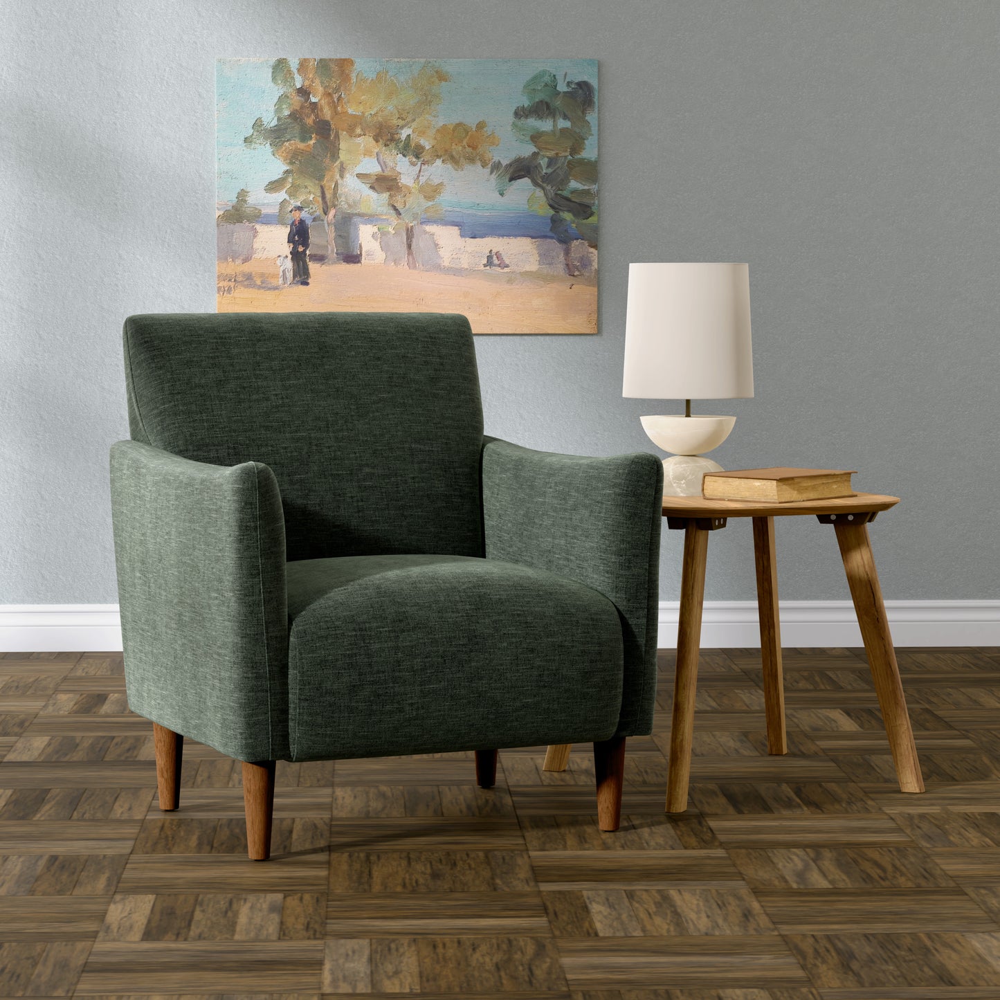 Green Accent Chair